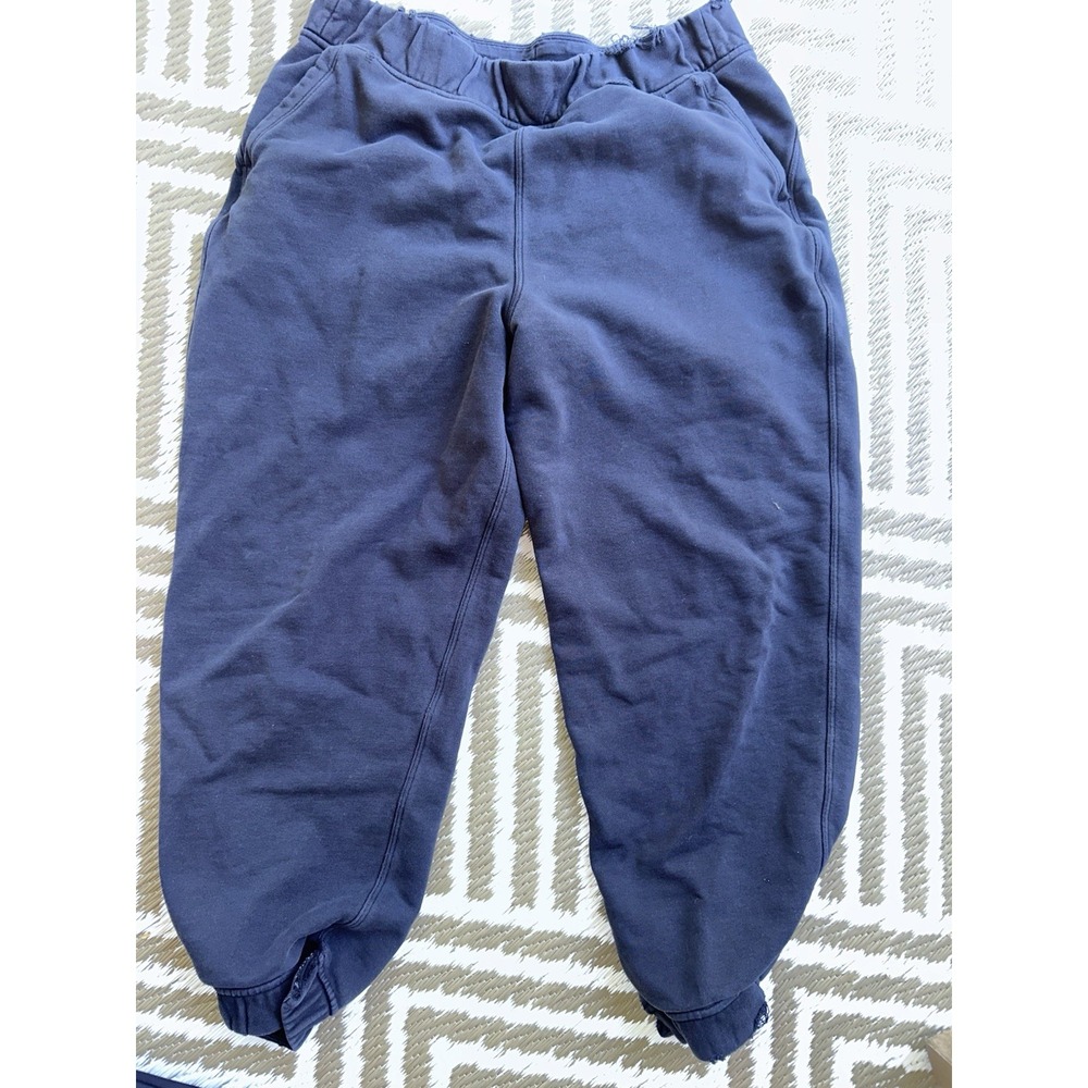 Women's lululemon Steady State Classic-Fit Sweatpants Black Size 10 Distressed